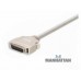 Cable IEEE 1284C (Mini-Centronics) a paralelo DB25 4.5 m